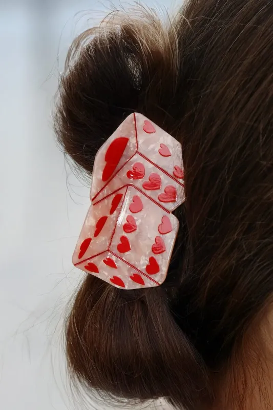 Luck of the Roll Claw Clip sold by Mulberry and Grand