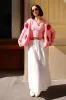 Strawberry Puff Cardigan sold by Mulberry and Grand