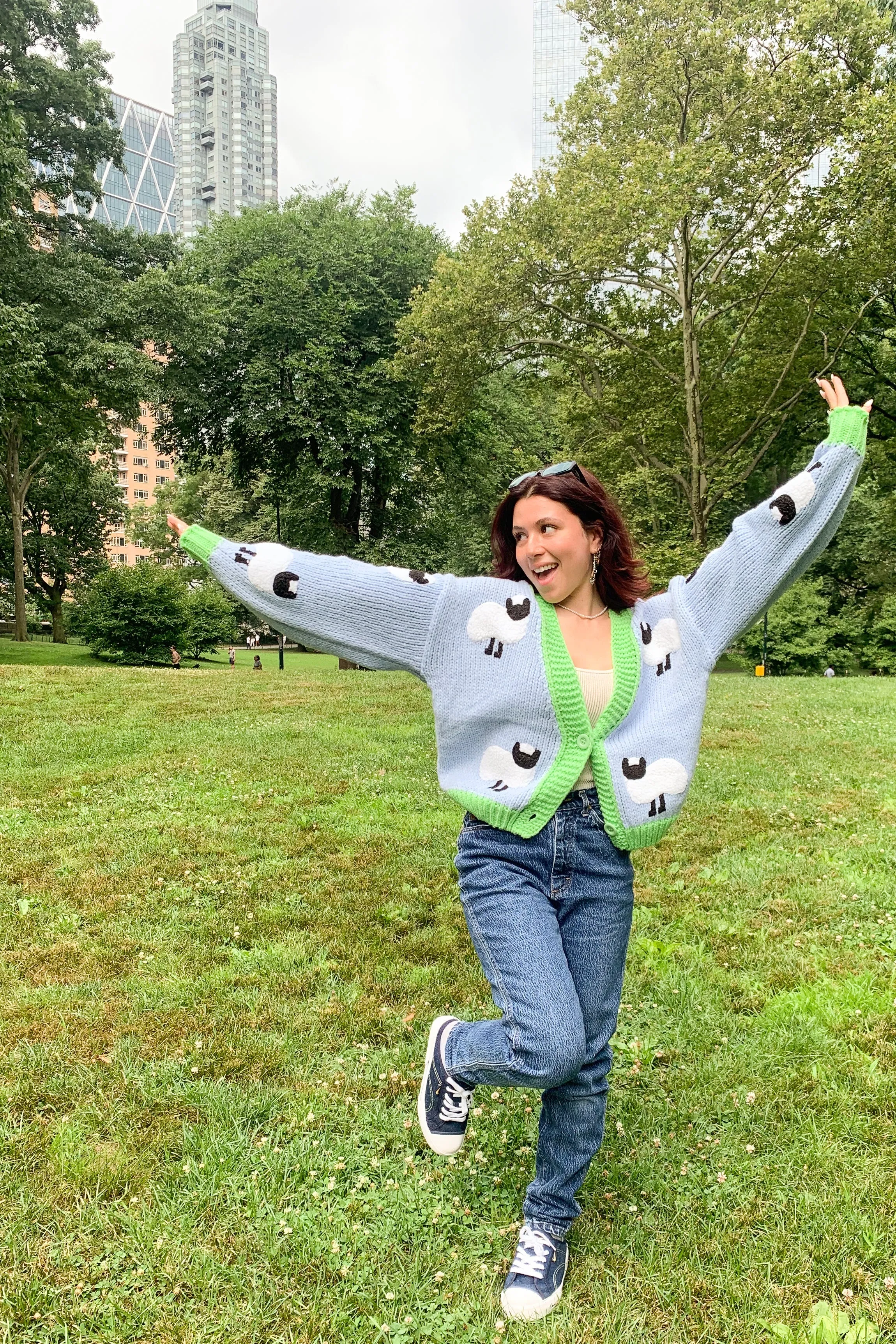 Little Lamb Puff Cardigan sold by Mulberry and Grand product image thumbnail 5