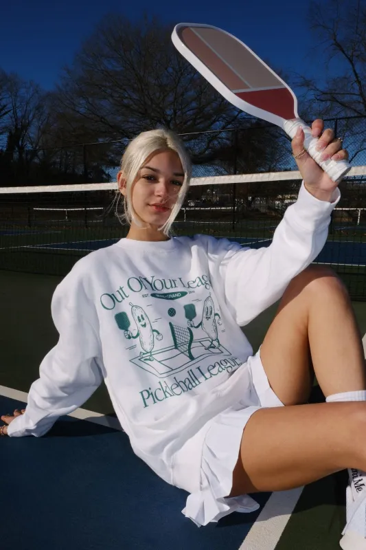 Pickleball League Sweatshirt sold by Mulberry and Grand
