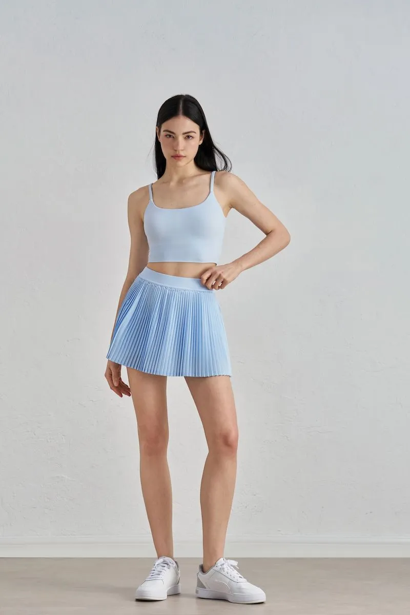 Daisy Pleated Tennis Skirt sold by Mulberry and Grand