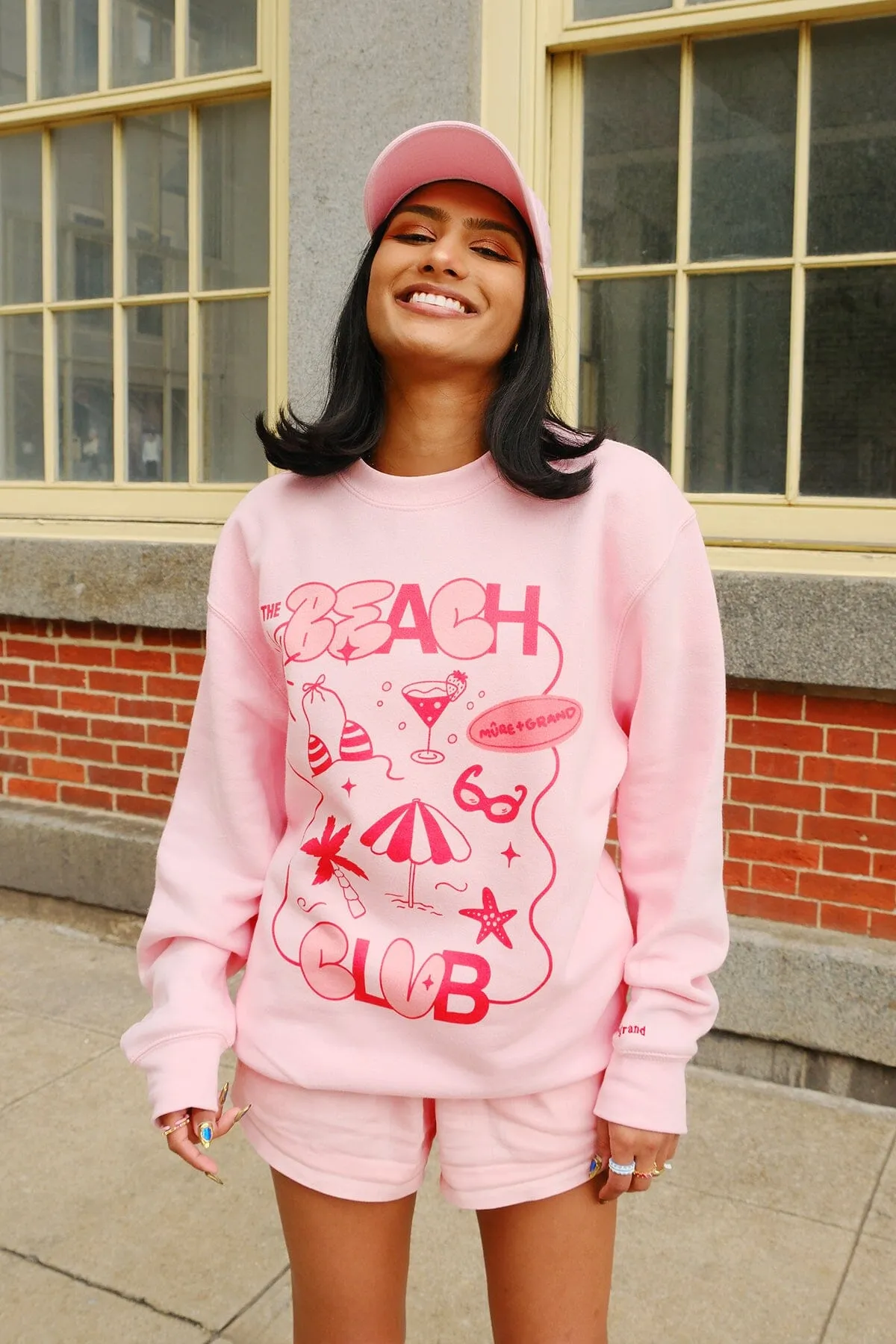 Beach Club Sweatshirt sold by Mulberry and Grand