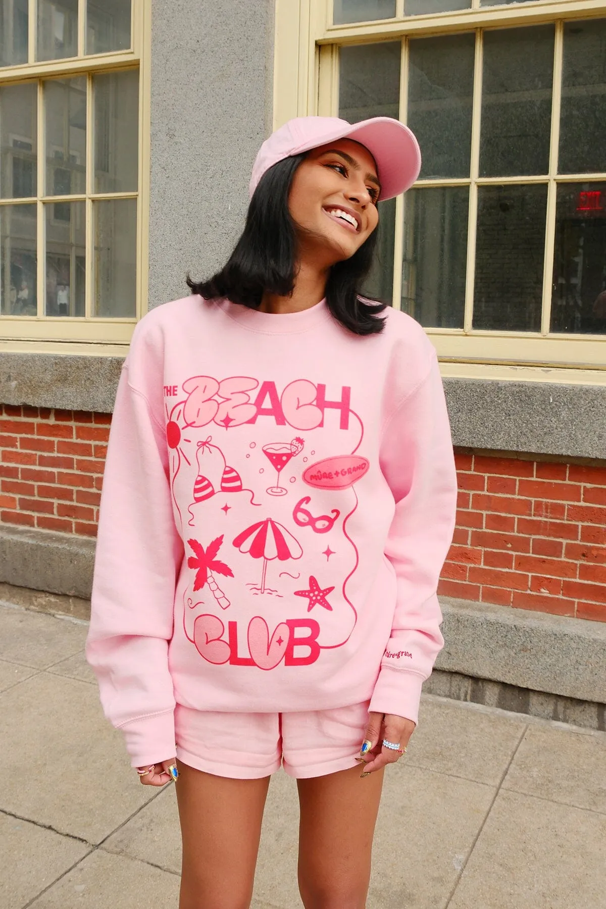 Beach Club Sweatshirt sold by Mulberry and Grand product image thumbnail 3