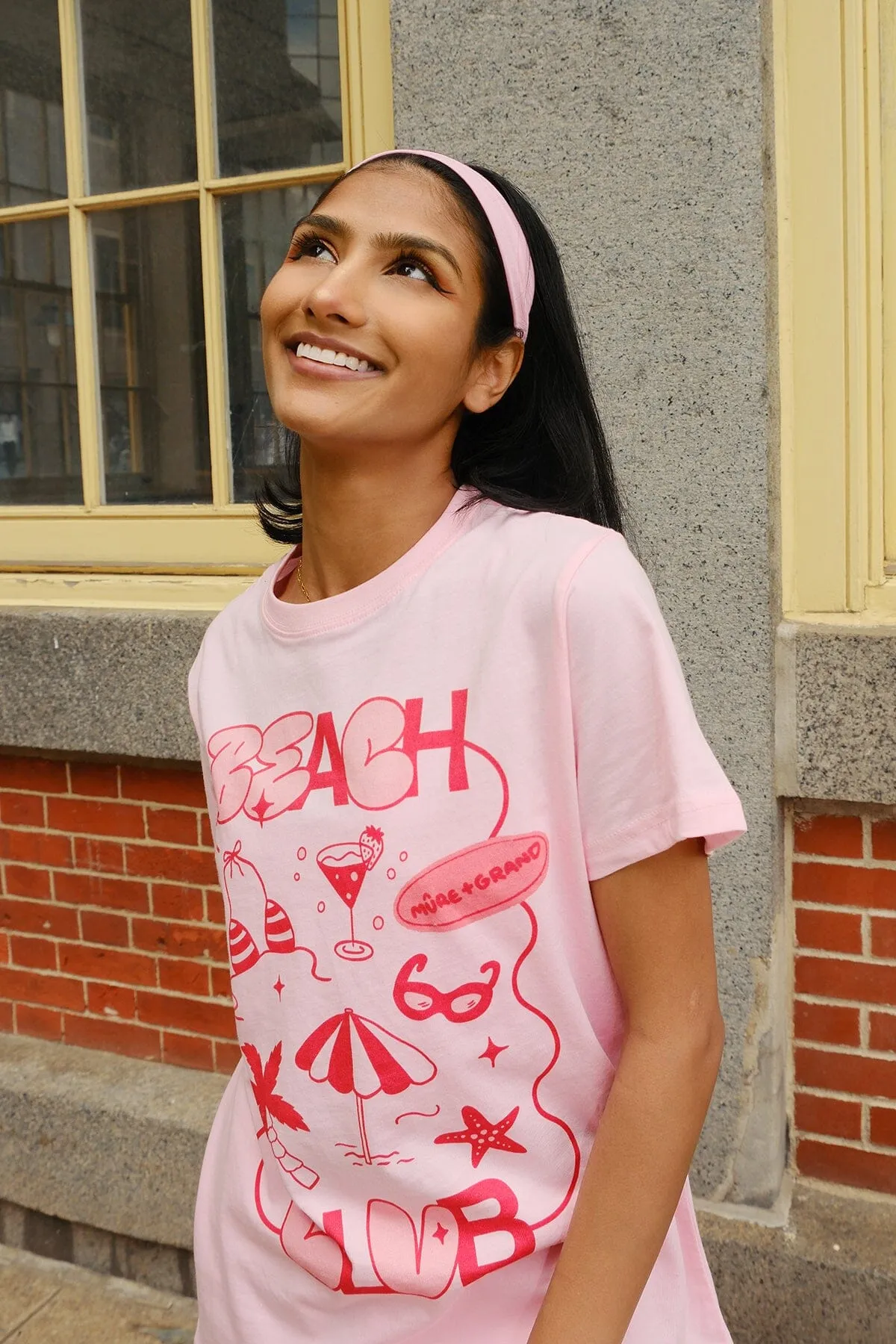 Beach Club Graphic T-shirt sold by Mulberry and Grand product image thumbnail 3