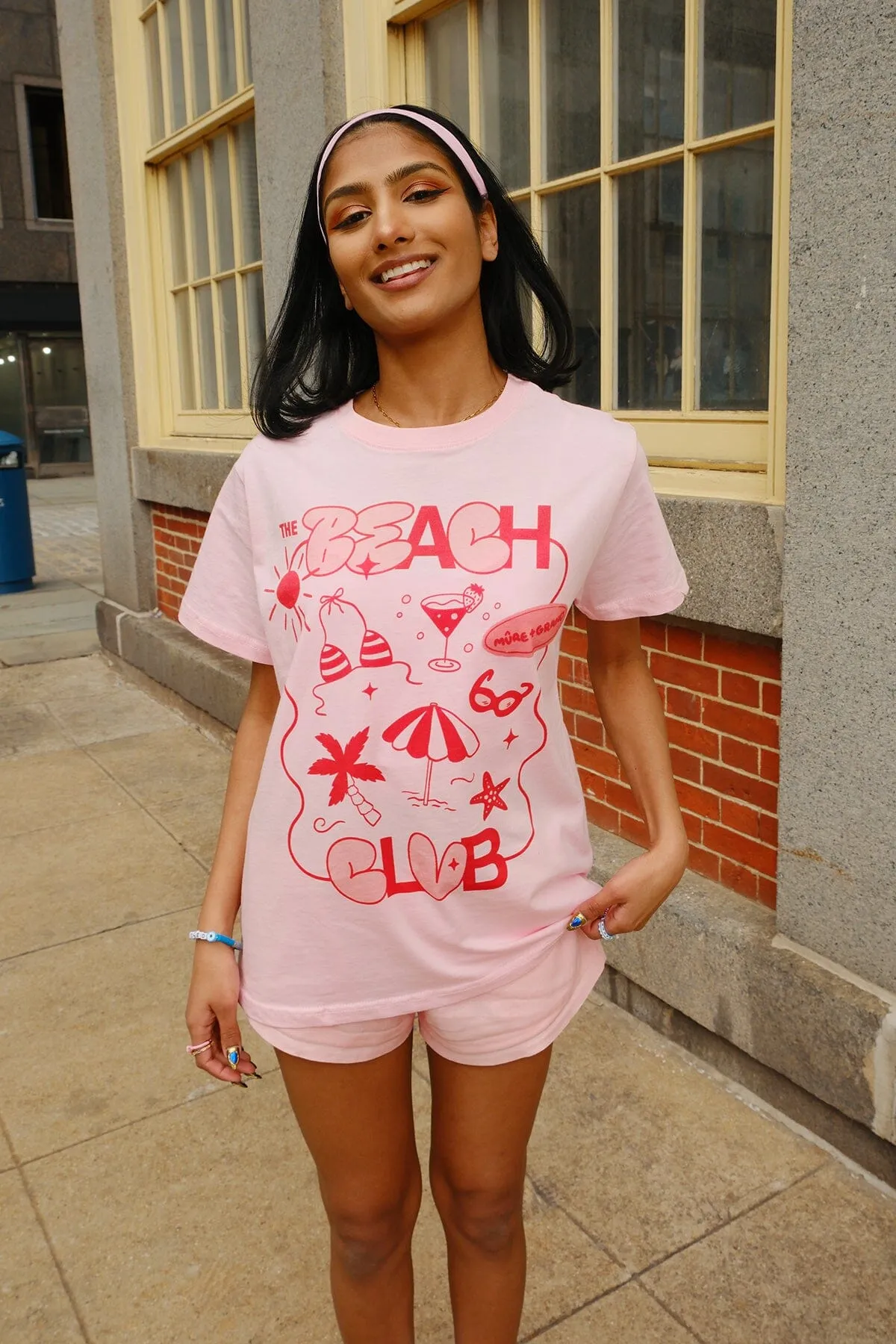 Beach Club Graphic T-shirt sold by Mulberry and Grand product image thumbnail 2