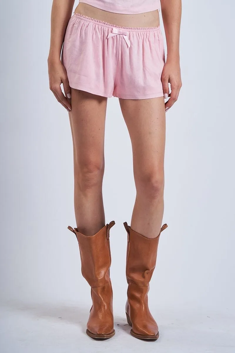 Natsu Elastic Waist Band Shorts sold by Mulberry and Grand