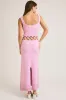 Ania Square Neck Sleeveless Crochet Midi Dress sold by Mulberry and Grand
