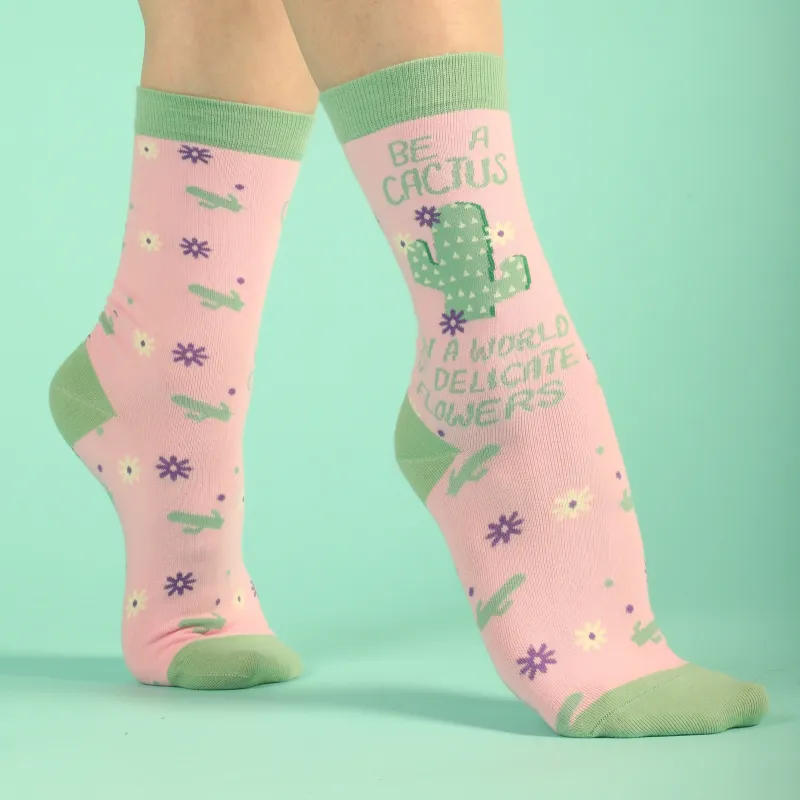 Be a Cactus Women's Socks sold by Mulberry and Grand