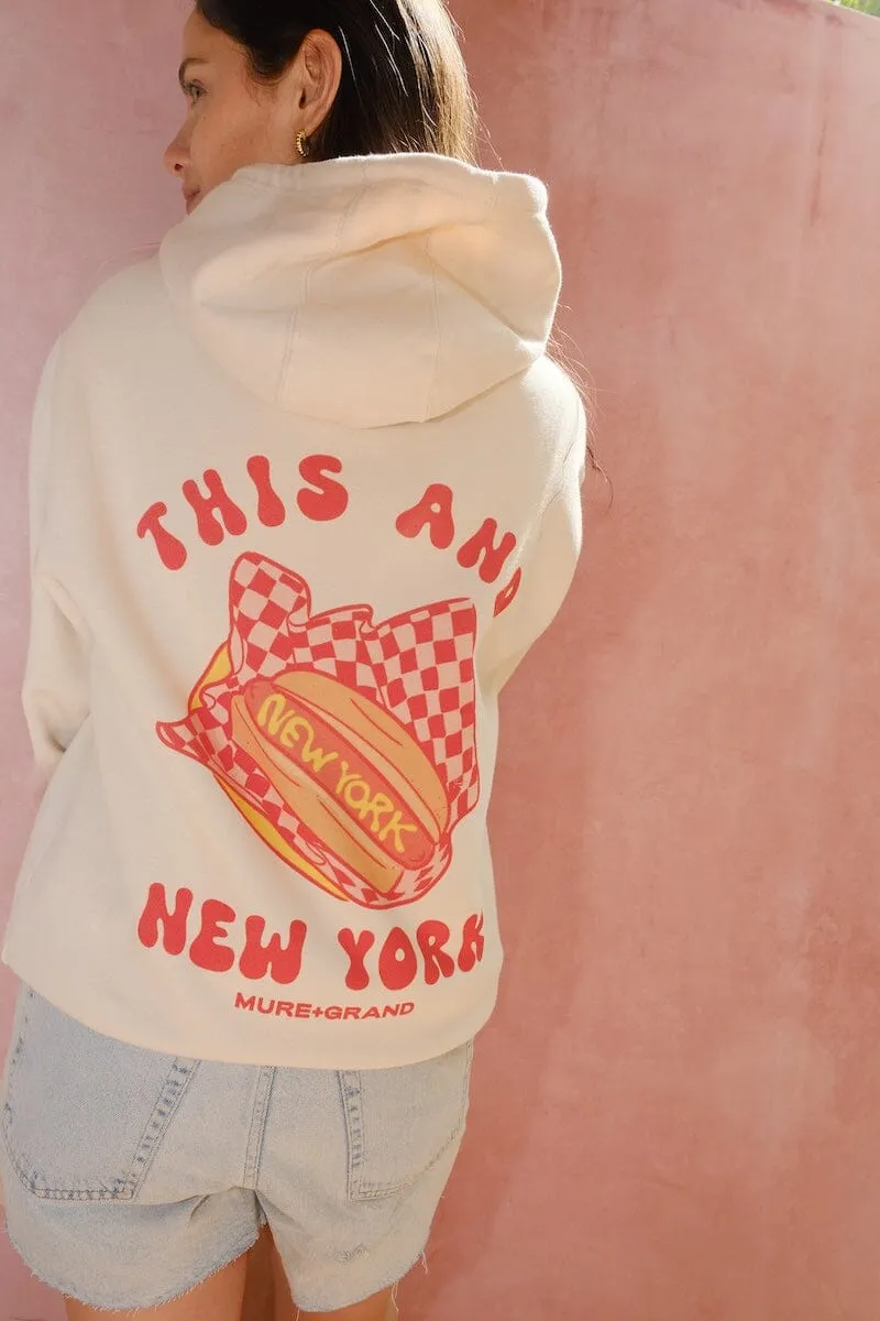 This And New York Graphic Hoodie sold by Mulberry and Grand product image thumbnail 5