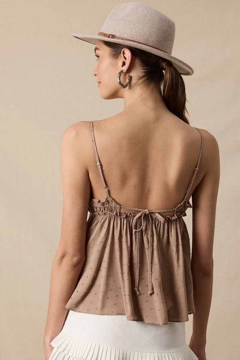 Yuna Sweetheart Front & Back Tie Top sold by Mulberry and Grand product image thumbnail 2