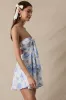 Loula Antique Floral Open Back Mini Dress sold by Mulberry and Grand