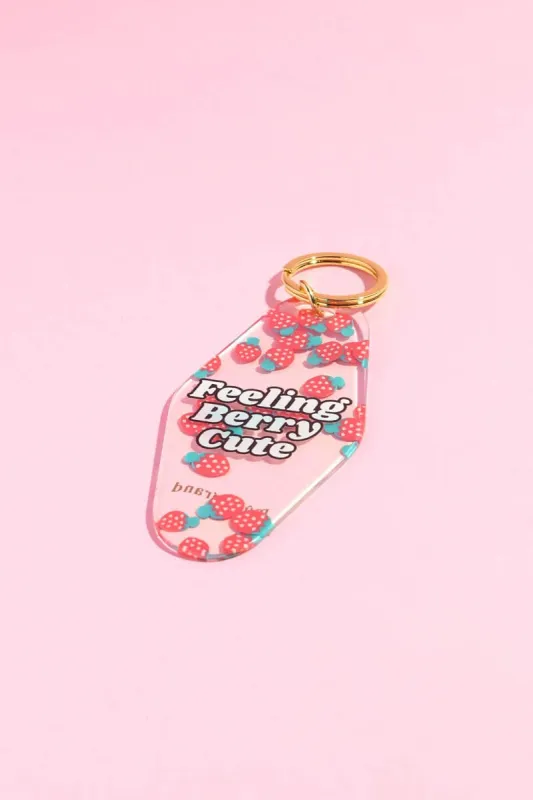 Feeling Berry Cute Motel Keychain sold by Mulberry and Grand