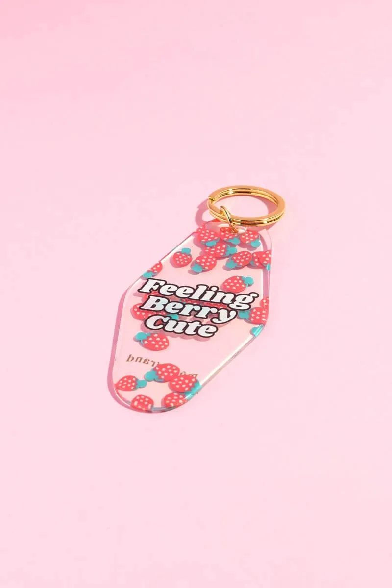 Feeling Berry Cute Motel Keychain sold by Mulberry and Grand