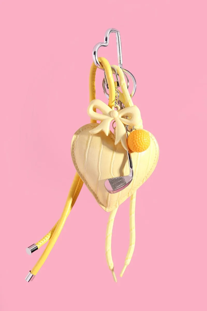 Sunny Hug Bag Charm sold by Mulberry and Grand