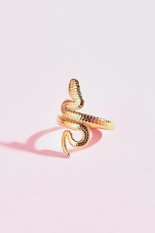Kundalini Snake Adjustable Stacking Rings sold by Mulberry and Grand