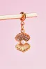 Pearl Shell Charm With Spring Clip sold by Mulberry and Grand