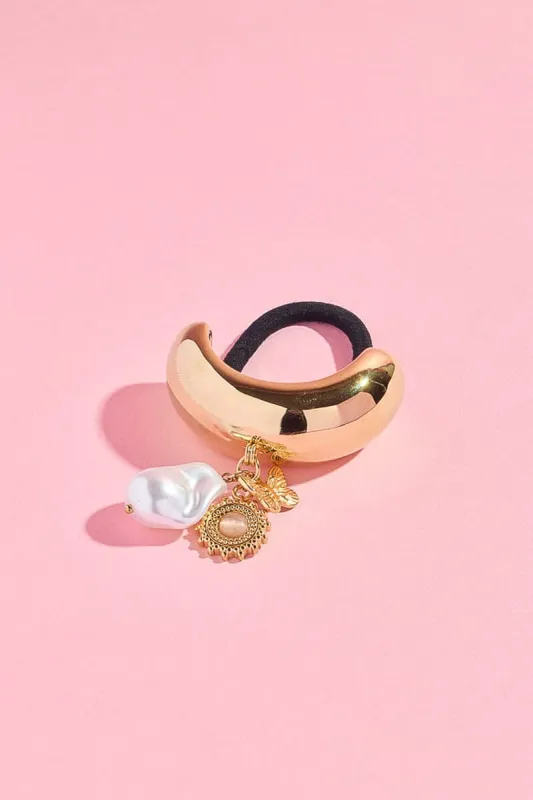 Feeling Free Like Butterfly Hair Tie With Charms sold by Mulberry and Grand