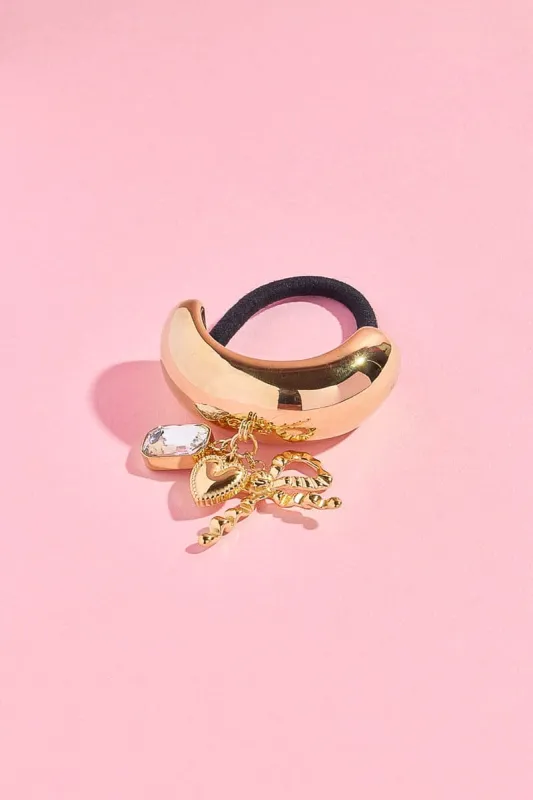 Cute and Chic Hair Tie With Charms sold by Mulberry and Grand
