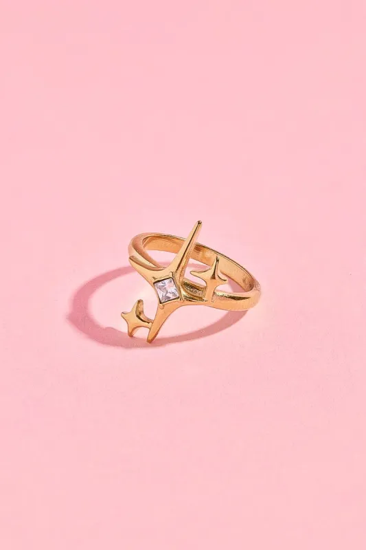 Sparkle Stacking Ring sold by Mulberry and Grand