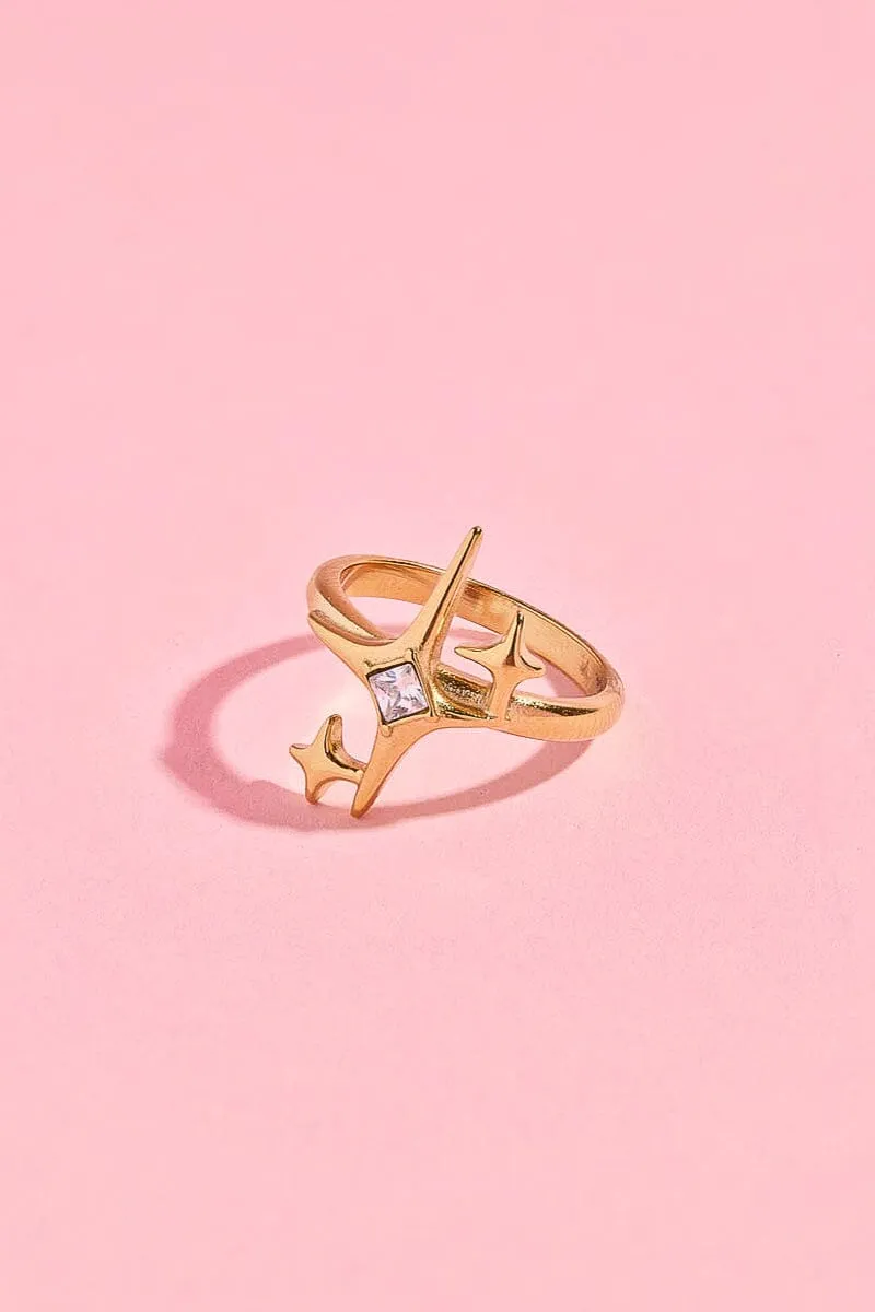 Sparkle Stacking Ring sold by Mulberry and Grand