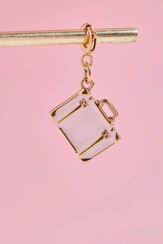 Schoolbag Charm With Spring Clip sold by Mulberry and Grand