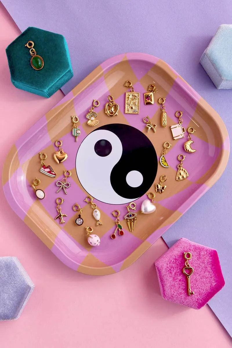 Pickleball Pearl Charm With Spring Clip sold by Mulberry and Grand product image thumbnail 2