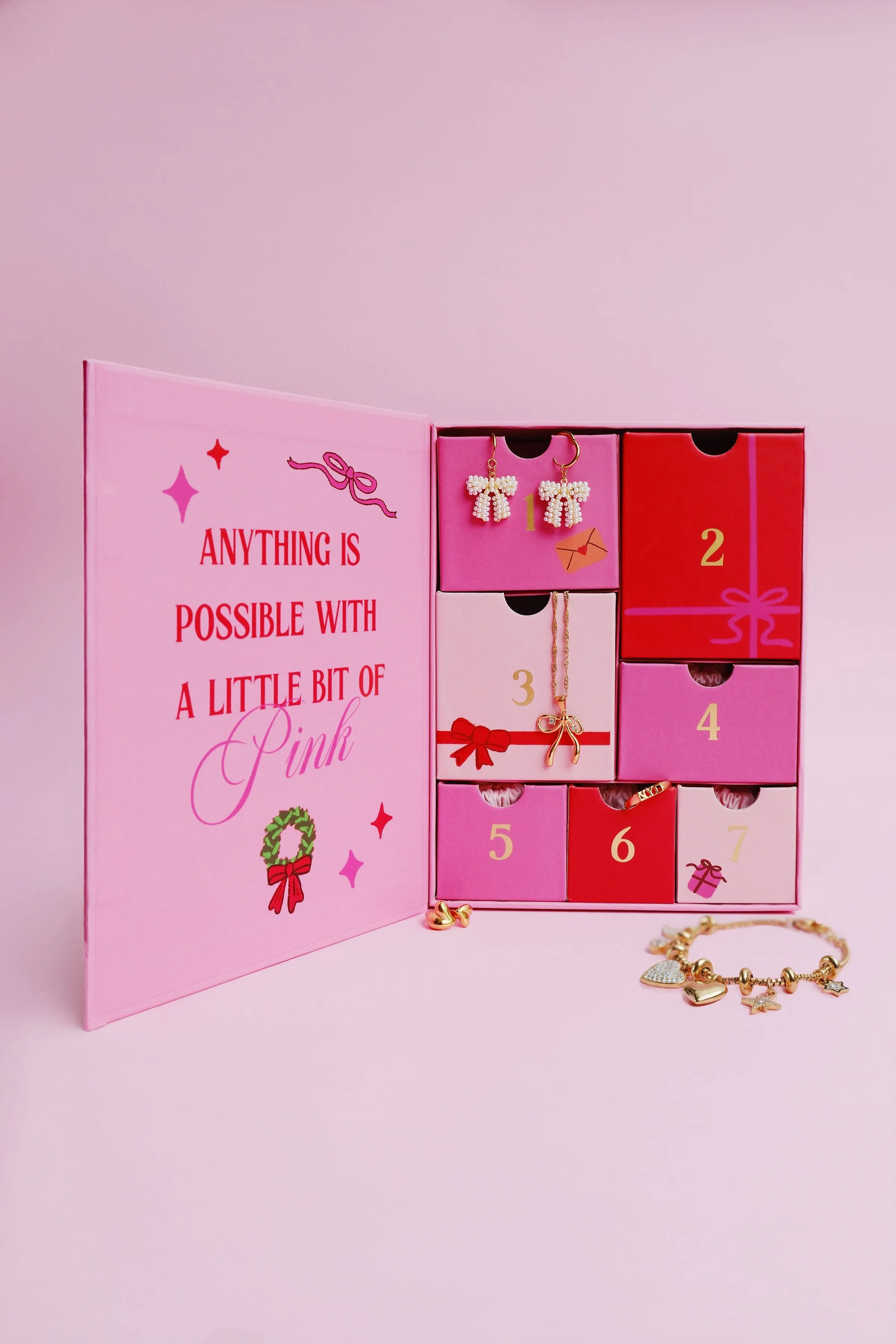 M+G Pink Wonderland Advent Calendar sold by Mulberry and Grand product image thumbnail 2