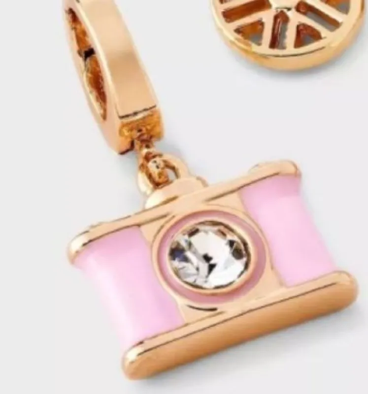 Camara Charm With Spring Clip sold by Mulberry and Grand