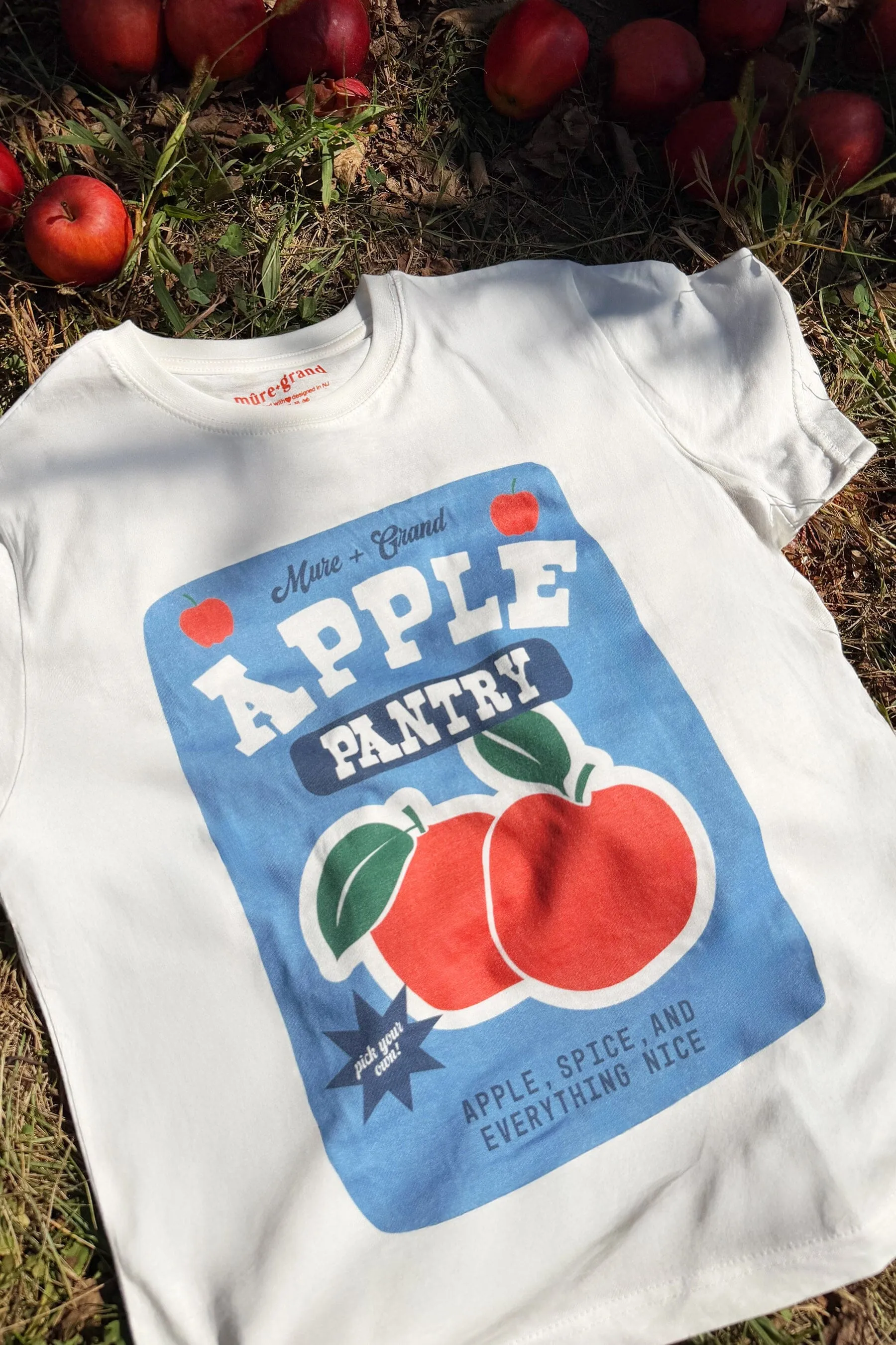 Apple Pantry Graphic T-shirt sold by Mulberry and Grand product image thumbnail 3