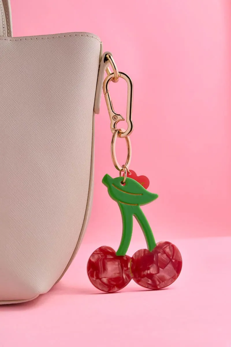 Sweet Like Cherries Bag Charm sold by Mulberry and Grand product image thumbnail 2