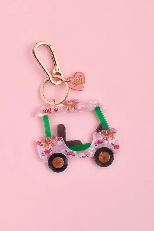 Golf Cart Bag Charm made by Mulberry and Grand