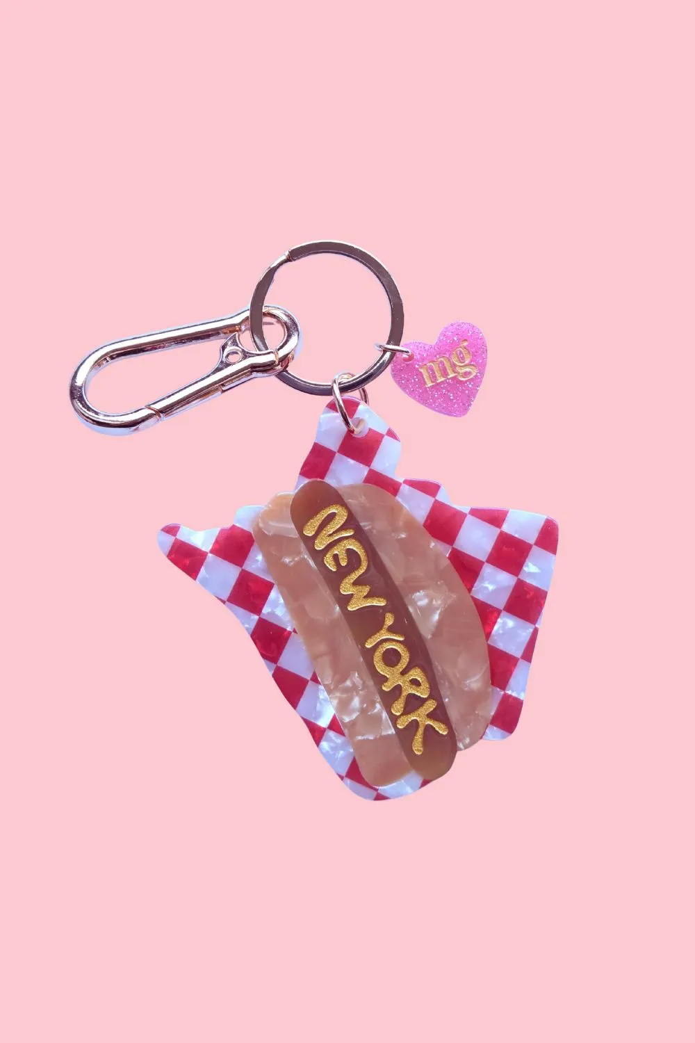New York Hot Dog Bag Charm sold by Mulberry and Grand