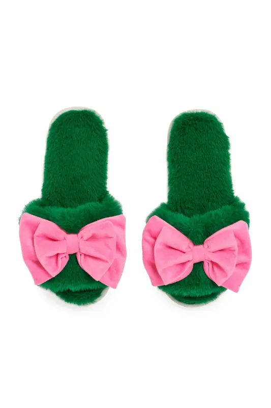 Noelle Slippers sold by Mulberry and Grand