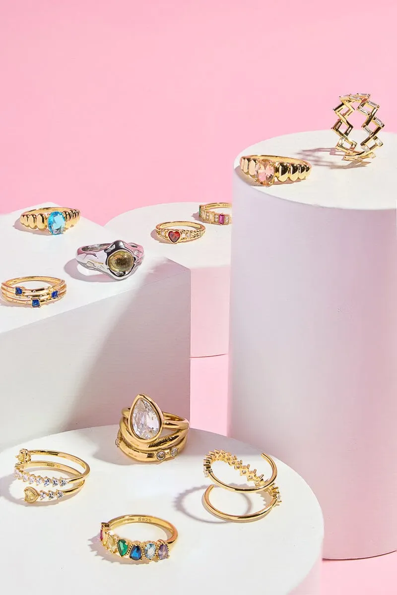 Yellow Topaz Stacking Ring sold by Mulberry and Grand product image thumbnail 2