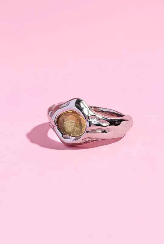 Yellow Topaz Stacking Ring sold by Mulberry and Grand