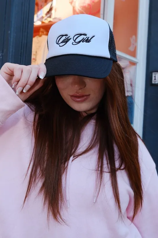 City Girl Embroidered Dad Hat sold by Mulberry and Grand
