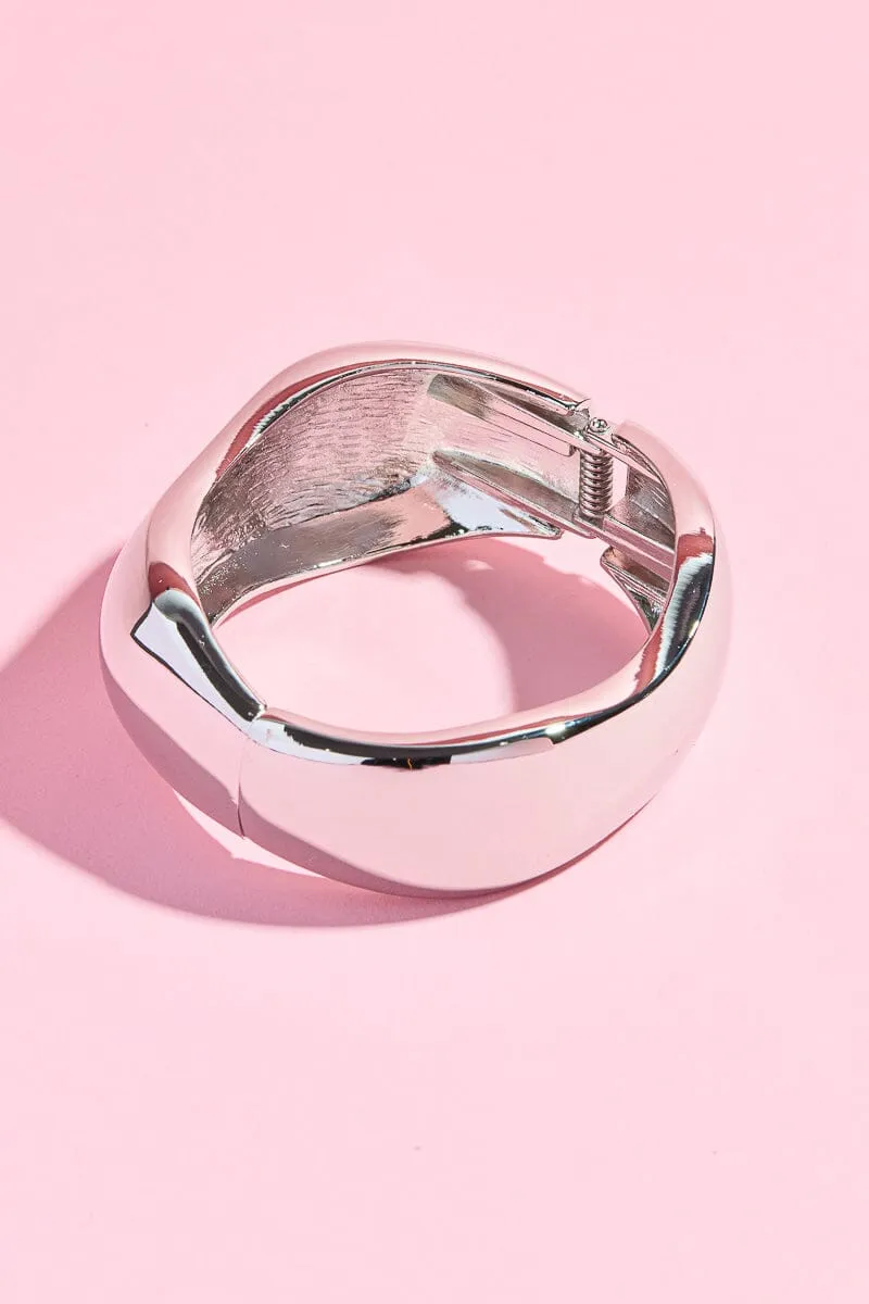 Wide Sparkly Cuff Bangle sold by Mulberry and Grand