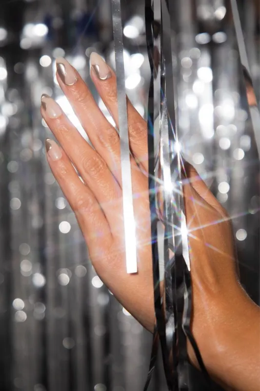 Chill Tips in Tipsy Tinsel sold by Mulberry and Grand