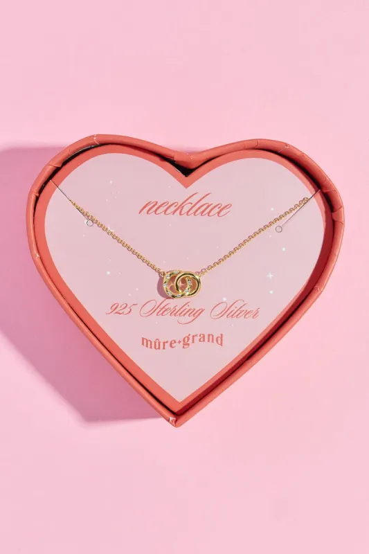 Symbol of Eternity Love Sterling Silver Necklace sold by Mulberry and Grand