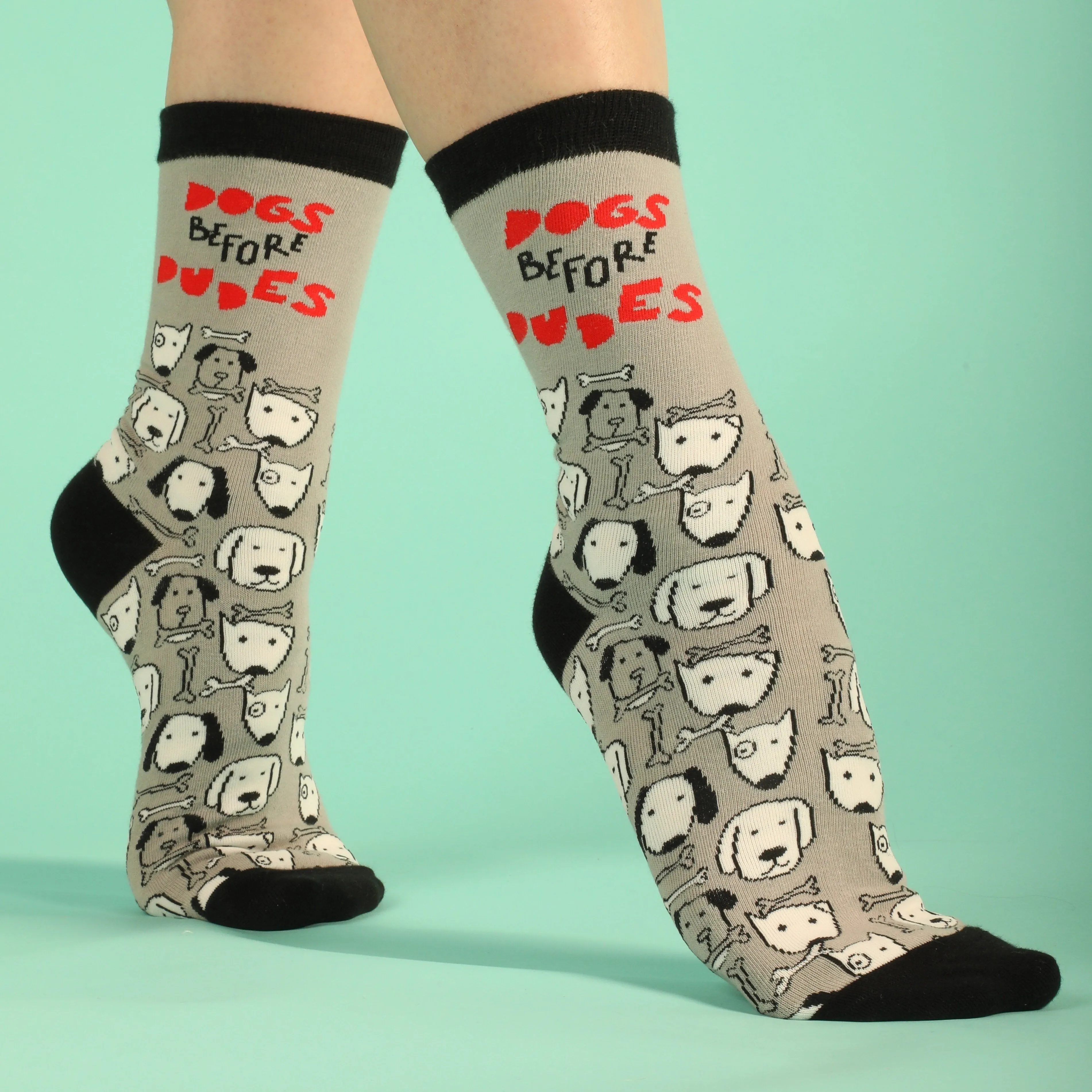 Dogs Before Dudes Socks sold by Mulberry and Grand product image thumbnail 2