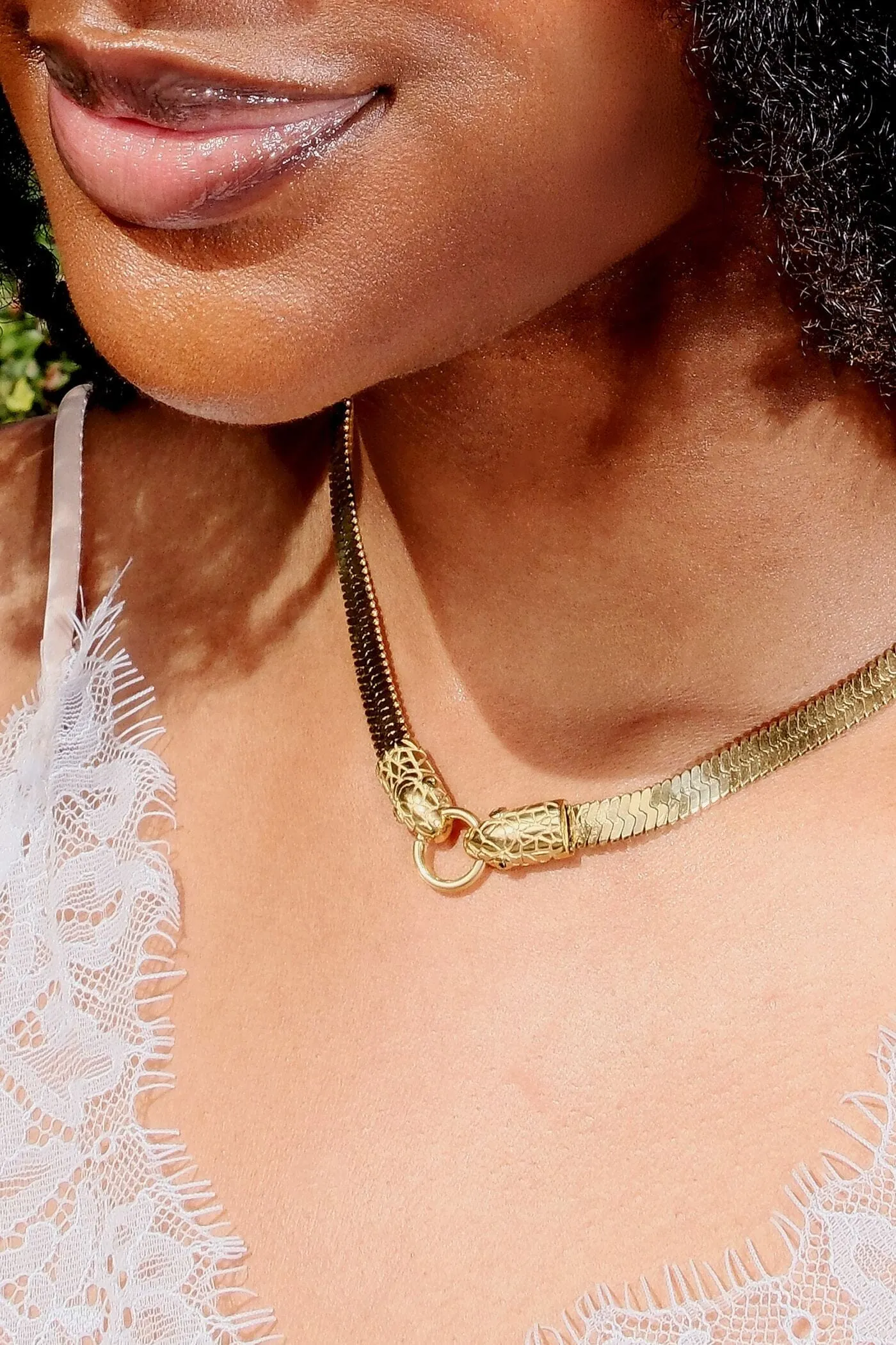 Kiss of the Serpents Necklace sold by Mulberry and Grand