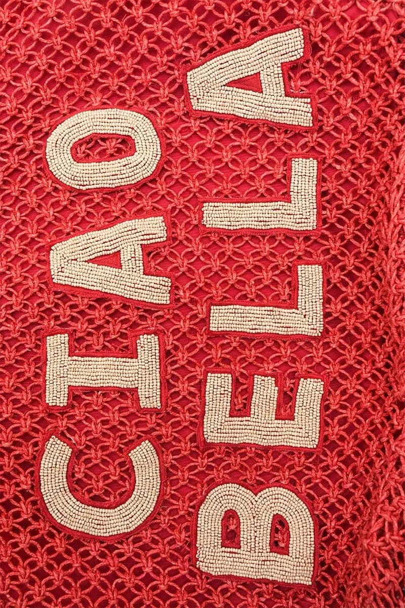 Ciao Bella Beaded Tote Bag sold by Mulberry and Grand product image thumbnail 2