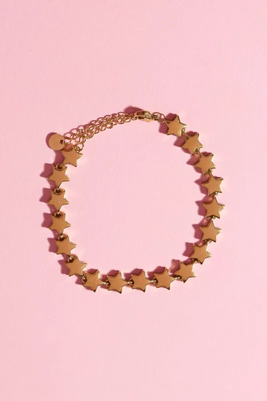 Star Link Bracelet made by Mulberry and Grand