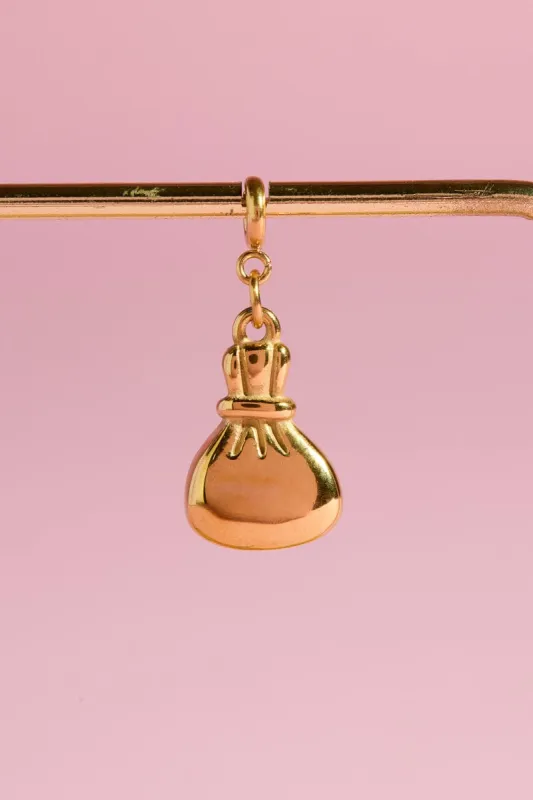 Fairy Dust Charm With Spring Clip made by Mulberry and Grand