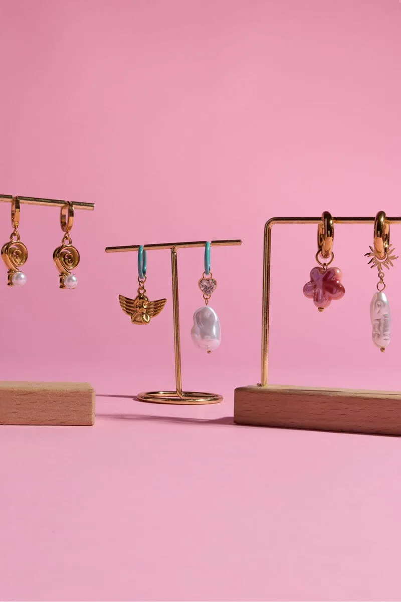 Springbloom Charm Dangle Earrings sold by Mulberry and Grand product image thumbnail 2