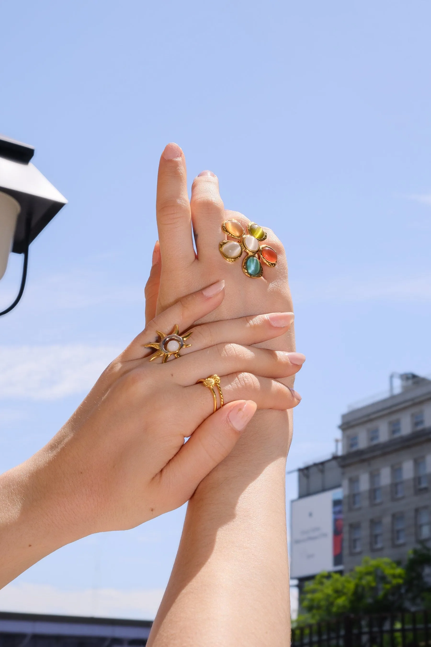 Color Bloom Stacking Ring sold by Mulberry and Grand