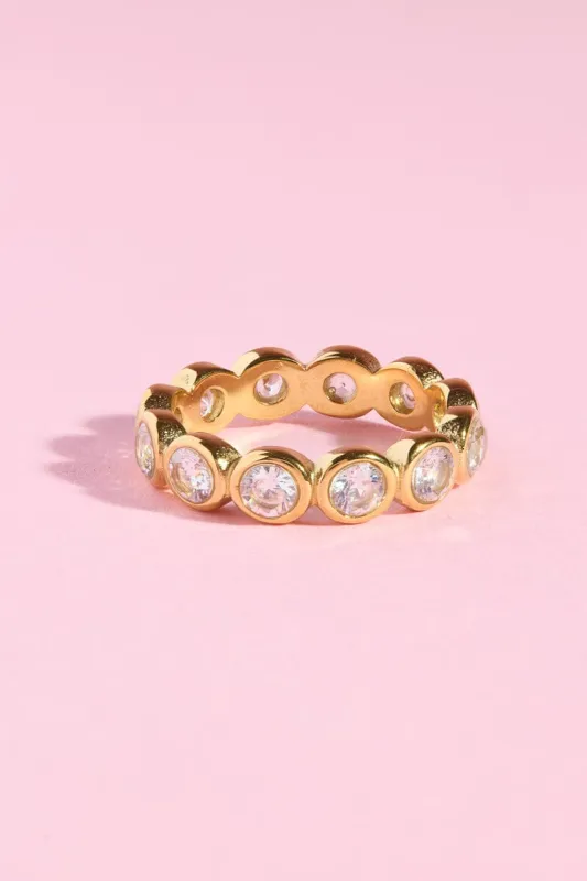 Round Glow Stacking Ring made by Mulberry and Grand