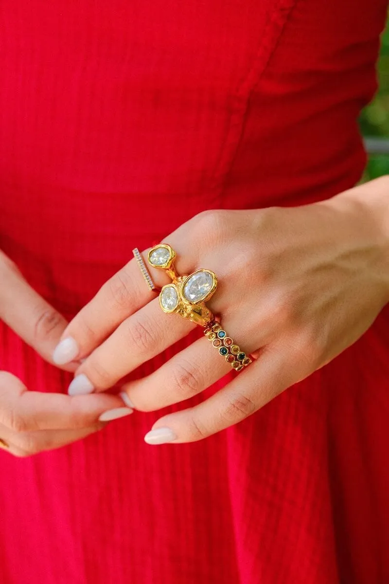 Earthy Aesthetic Stacking Ring sold by Mulberry and Grand product image thumbnail 4