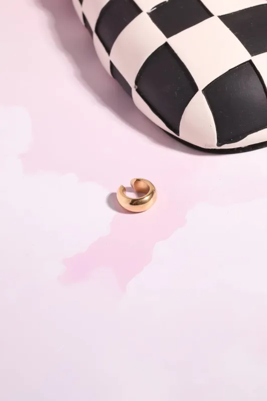 Thick Classic Ear Cuff sold by Mulberry and Grand