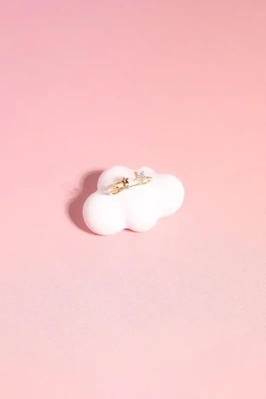 Meteor Shower Sterling Silver Ring sold by Mulberry and Grand